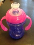 sippy cup I tried with my baby