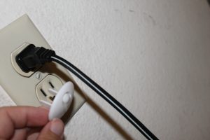 baby proofing electrical outlets