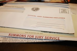 notification of jury duty
