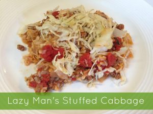 Lazy Man's Stuffed Cabbage