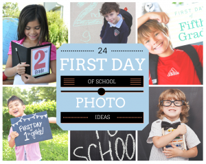 first day of school photos